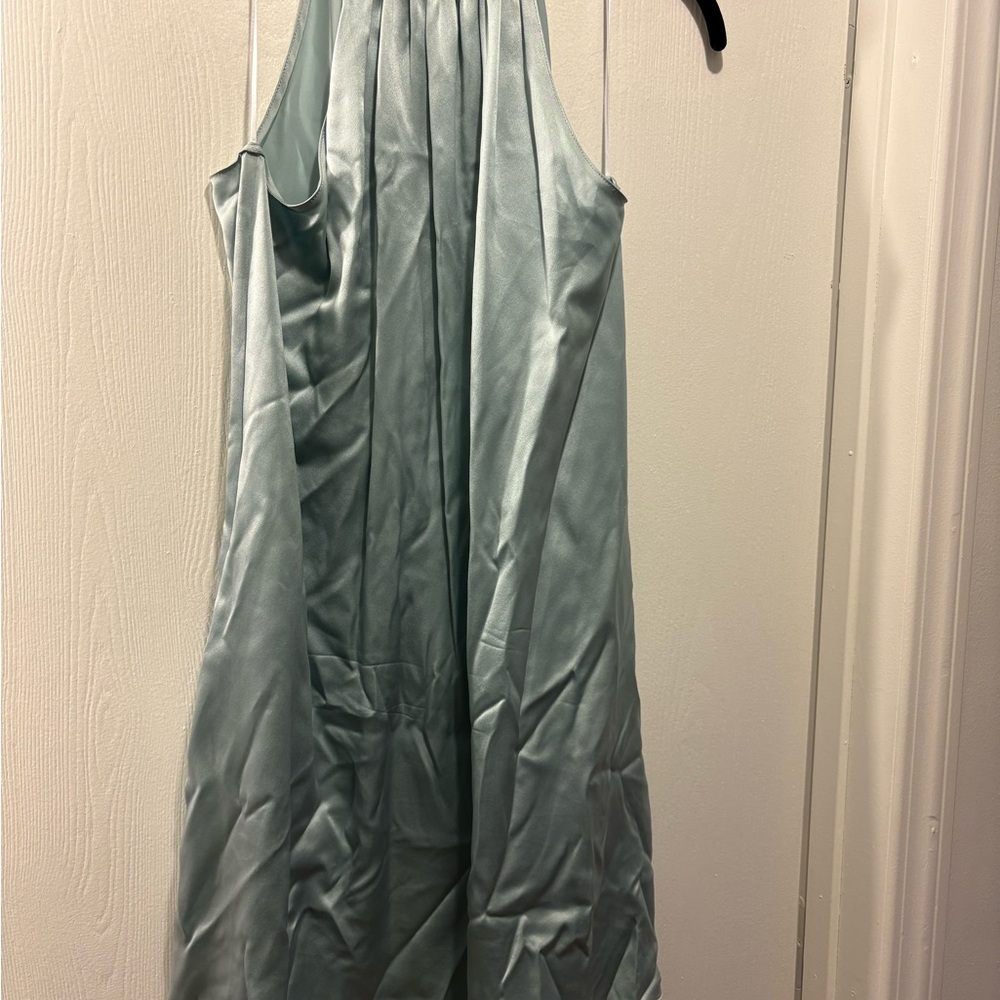 Amanda Uprichard Silk Halter Dress